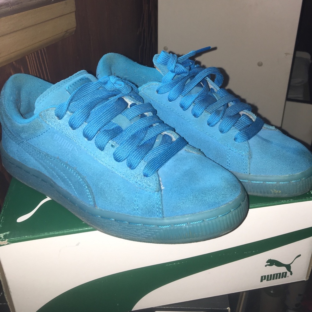 Suede Iced Fluo Jr